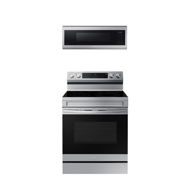 Samsung 2 Piece Fingerprint Resistant Stainless Steel Kitchen Package