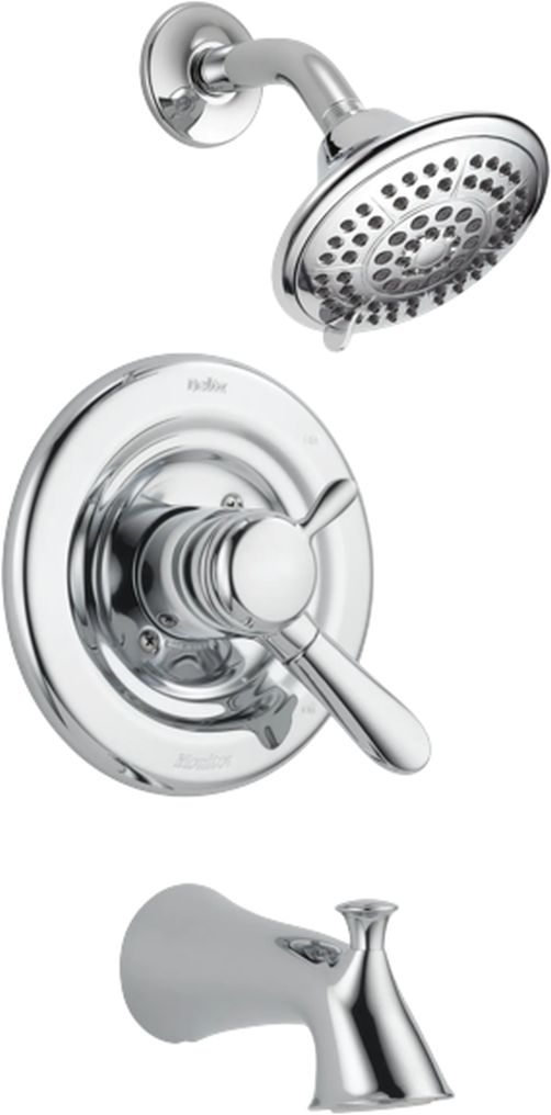 Delta Lahara® Monitor® 17 Series Chrome Tub and Shower Trim-0