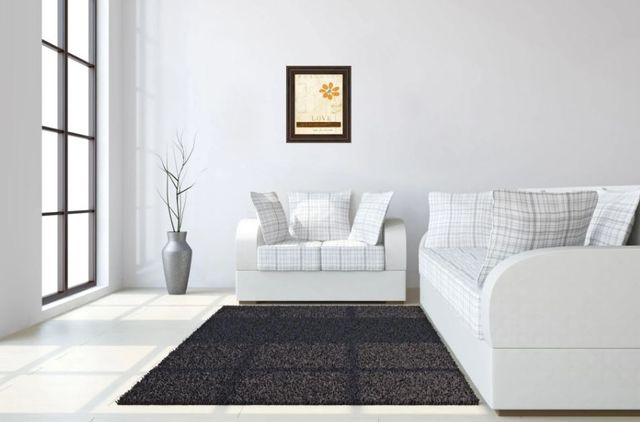 Classy Art Let Love Bloom by Mollie B Framed Print Wall Art-2