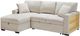 Homelegance® Pompano 2-Piece Beige Left-Arm Facing Pull-out Sleeper Sectional and Chaise-0