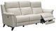 BarcaLounger® Kester Laurel Cream Leather Power Reclining Sofa-1