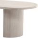 Dovetail Furniture Sarai Light Gray Dining Table-3