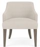 Riverside Furniture Sariel Designer Espresso/Light Gray Upholstered Host Chair-1