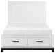 Homelegance® Garretson White Full Platform Storage Bed-2