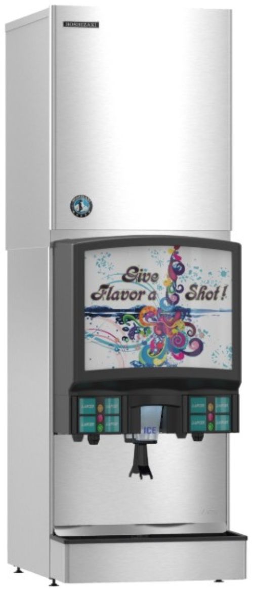 Hoshizaki Crescent® Cuber Serenity 22" 851 lb. Stainless Steel Remote-Cooled Ice Maker-1