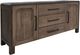 International Furniture Direct Tamesis Chocolate Brown Console-0
