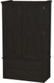 Crate Designs™ Furniture Espresso Comb Armoire-1