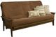 Kodiak Furniture Tucson Marmont Mocha/Rustic Walnut Queen Futon with Mattress-0