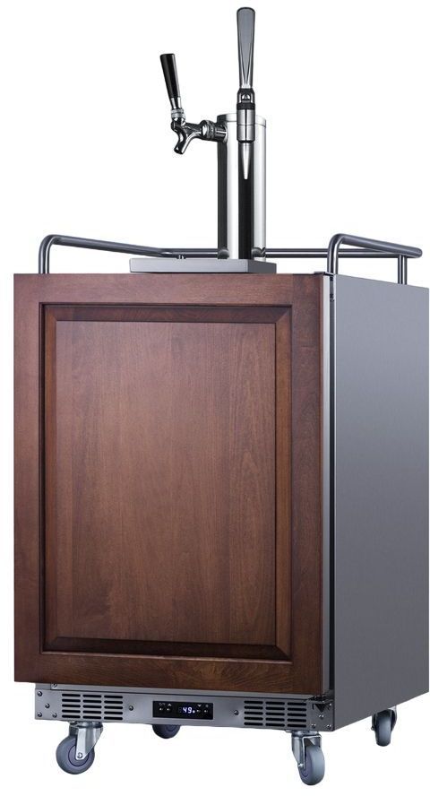 Summit® 24" Panel Ready Built In Kegerator-3