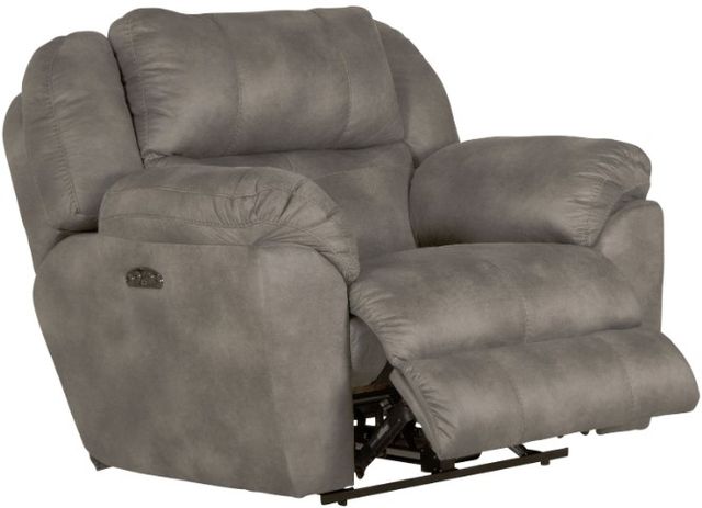 Catnapper® Ferrington Steel Power Headrest with Lumbar Power Lay Flat Recliner-1