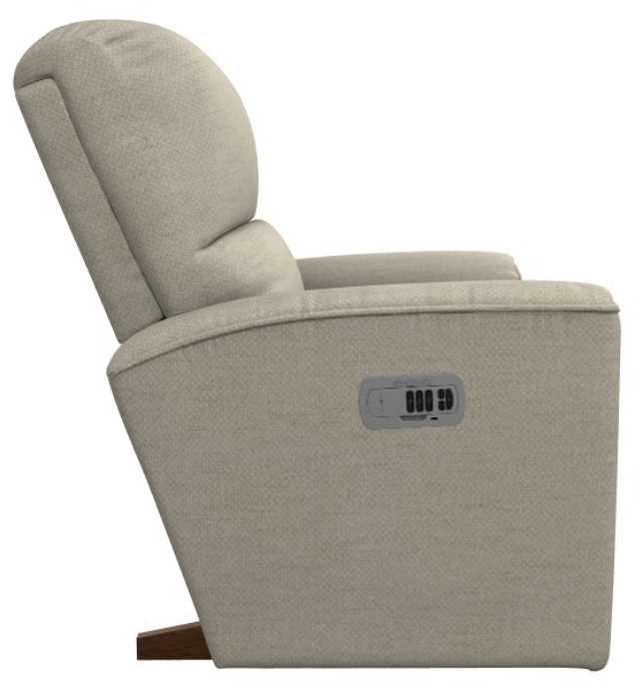 La-Z-Boy® Cade Pebble Power Rocking Recliner with Headrest-3