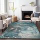 Dalyn™ Rug Company Odyssey OY11 Teal 5'x8' Area Rug-4