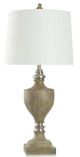 Stylecraft Gambell/White Table Lamp -0