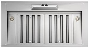 View of the Zephyr Pro Collection Willow 29" Outdoor Power Pack Cabinet Insert-Stainless Steel