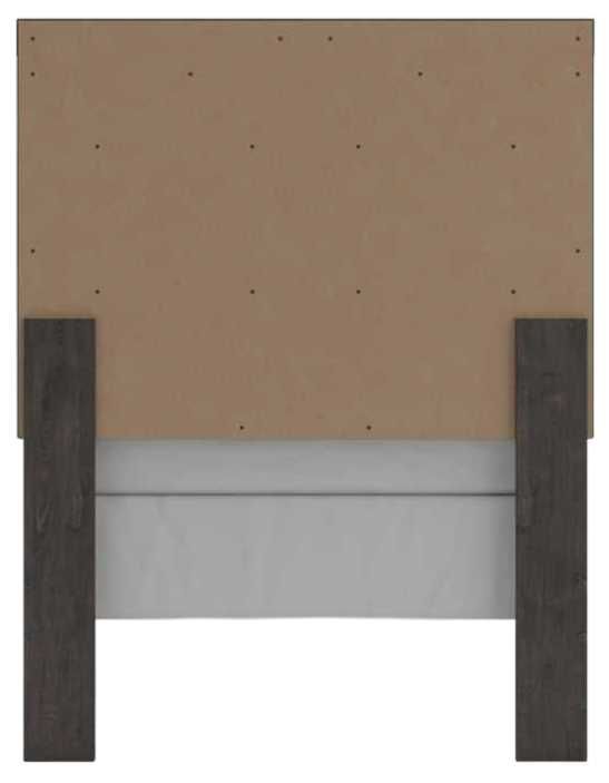 Signature Design by Ashley® Prendonea Charcoal Youth Twin Panel Bed-3