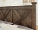 Artisan & Post by Vaughan-Bassett Cool Rustic Mink King Storage Panel Bed-2
