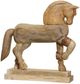 StyleCraft Brown Horse Statue-0