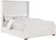Coaster® Natasha Cream King Upholstered Panel Bed-0