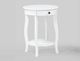 Crown Mark Jacie White Chairside Table-1