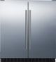 Summit® 5.4 Cu. Ft. Stainless Steel Under the Counter Refrigerator-0