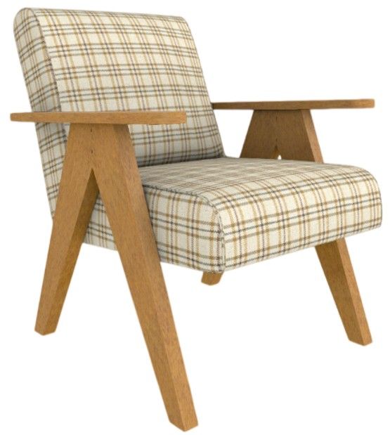 Best® Home Furnishings Customizable Field & Stream Home Bayden Accent Chair with Honey Birch Legs-0