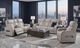 Signature Design by Ashley® Boyington Gray Power Reclining Sofa with Adjustable Headrest-2