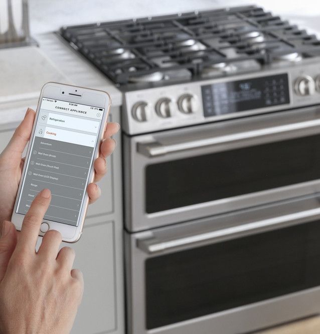 Café™ 30" Stainless Steel Slide-In Gas Range-8