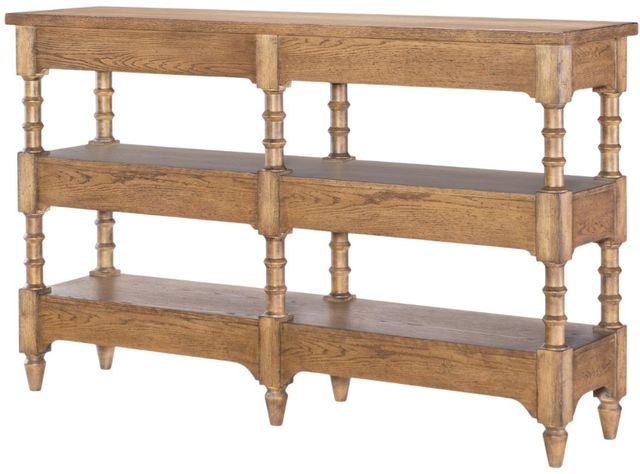 Legacy Classic Vintage Market Barnwood Oak Console Storage Table-3