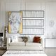 Renwil® Studio Line Linear Set of 3 Iron Wall Art-1