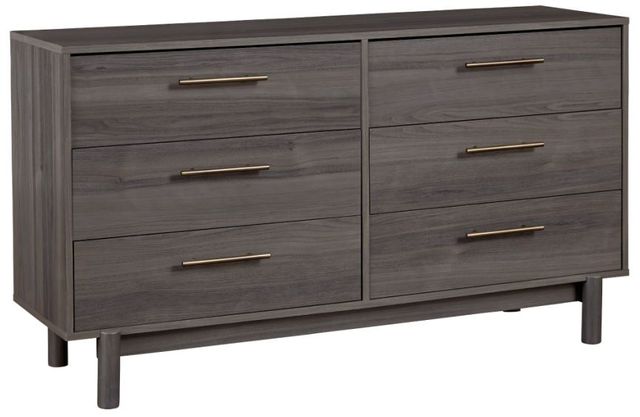 Signature Design by Ashley® Brymont 5-Piece Dark Gray Full Youth Platform Bed Set-2