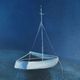 Stylecraft Blue Water Sailboat Blue/White Wall Art-2