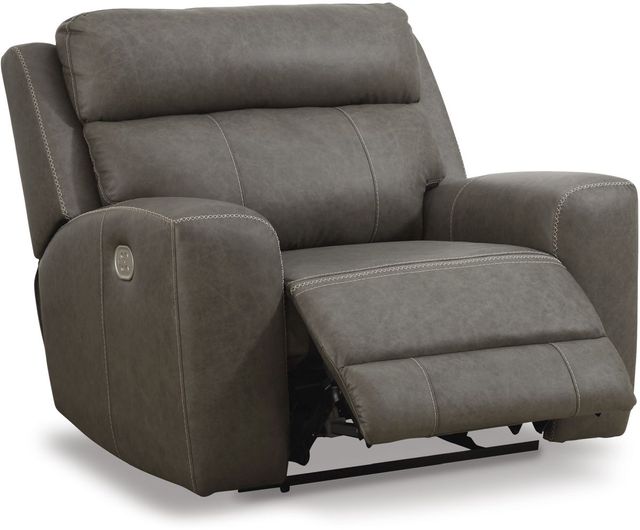 Signature Design by Ashley® Roman Smoke Power Recliner-1