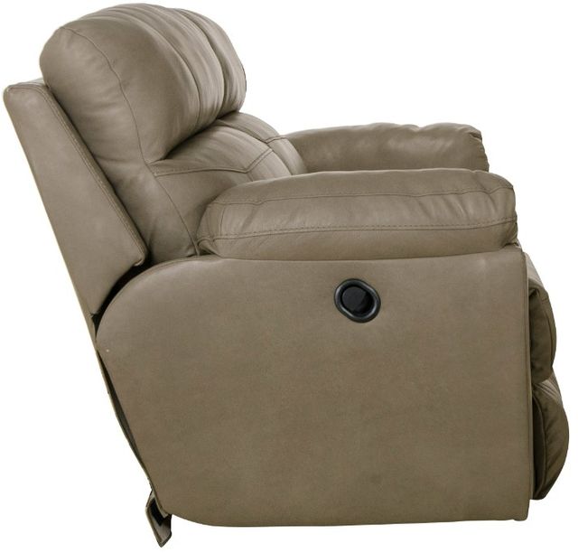 Catnapper® Costa Putty Leather Lay Flat Reclining Loveseat-4