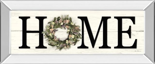 Classy Art Summer Home by Lori Deiter Mirrored Frame Wall Art-0