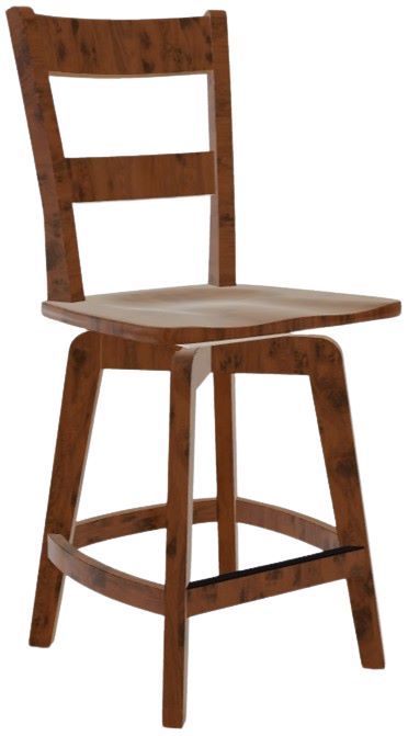 Mavin Customizable Aspen Swivel Bar Stool-0