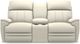 La-Z-Boy® Talladega Ivory Reclining Loveseat with Console-0