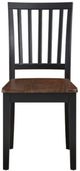 Steve Silver Co. Joplin Ebony/Walnut Side Chair-1