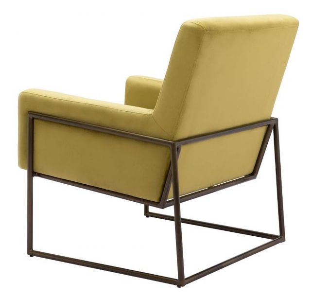 Zuo® Modern New York Olive Green Accent Chair-3