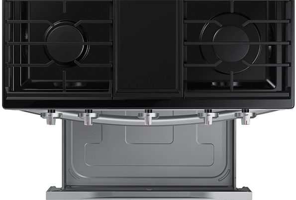 Samsung 30" Stainless Steel Smart Freestanding Gas Range-8