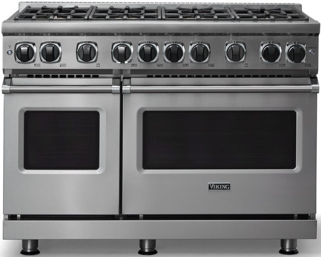 Viking® 7 Series 48" Stainless Steel Pro Style Natural Gas Range-0