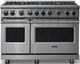 Viking® 7 Series 48" Stainless Steel Pro Style Natural Gas Range-0