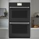 Café™ 30" Matte Black Double Electric Wall Oven-4