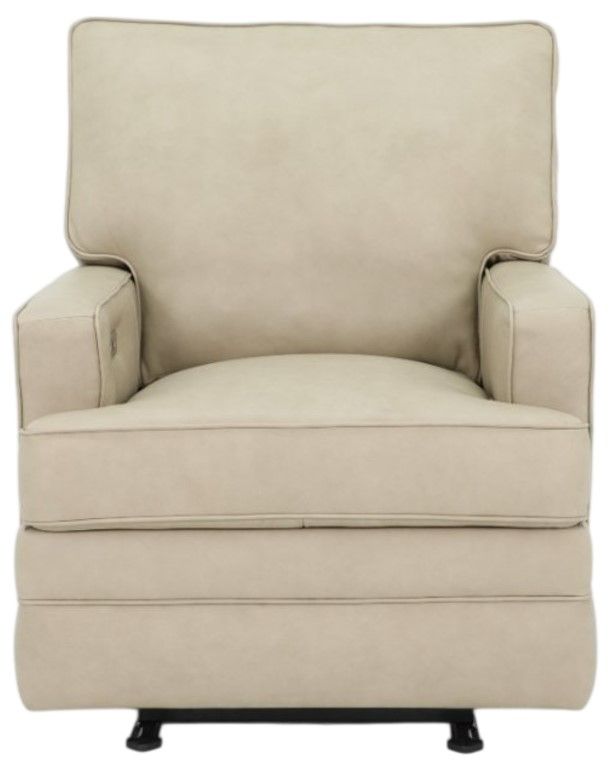 BarcaLounger® Hazel Cashmere Stone Leather Power Recliner-3