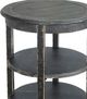 Sunny Designs™ Marina Black Sand Round Side Table-3