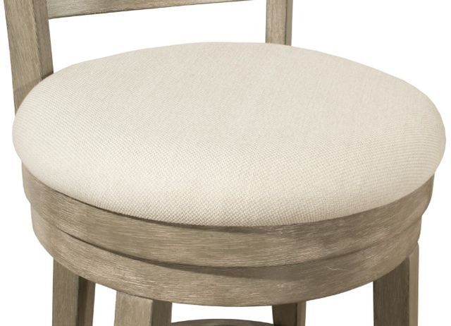 HH2 Home Sunhill Weathered Gray Swivel Counter Stool-3