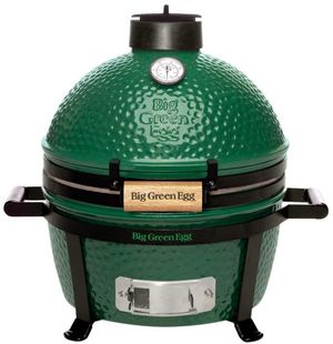 Big Green Egg 13 Green Ceramic Freestanding Charcoal Grill