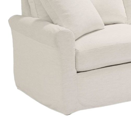 Four Seasons Customizable Harper 3-Seat 37'' Slipcovered Extra Large Long Sofa-1
