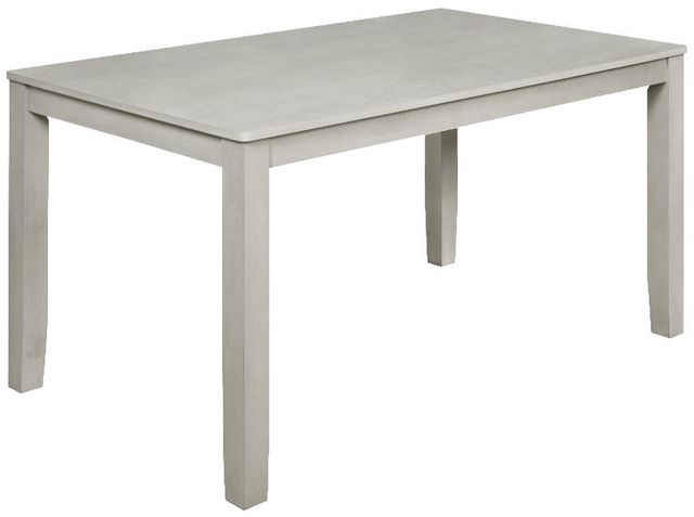 New Classic® Home Furnishings Pascal 5-Piece Driftwood Gray 59" Dining Set-2