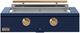 Caliber™ Rockwell Social 2-Burner Cobalt Built-In Liquid Propane Grill with Gold Hardware-0