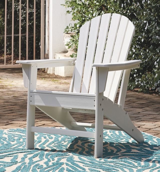 Signature Design by Ashley® Sundown Treasure 3-Piece White Outdoor Seating Set-4